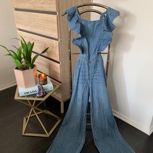 Chambray Jumpsuit